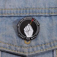 Men's Zinc Alloy Casual Brooch Jewelry Accessory