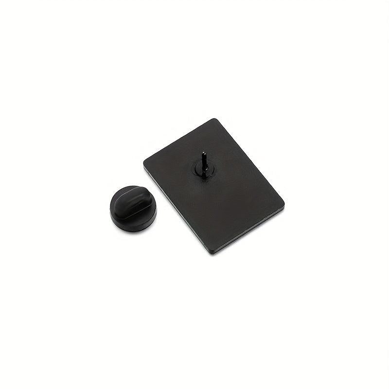 Graffiti Letter Pattern Brooch Enamel Metal Badge Lapel Pin for Men