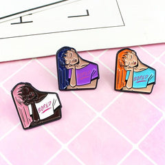 Girls Brooch Set - Three Different Designs