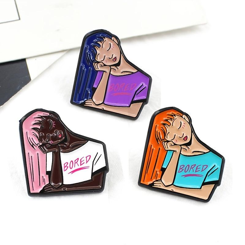 Girls Brooch Set - Three Different Designs