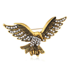 Men Vintage Eagle Tube Stitch