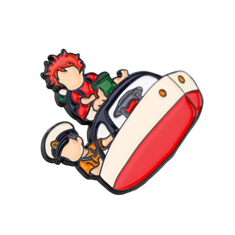 Classic Anime Enamel Pin For Men Badges Lapel Pins For Backpacks Brooch