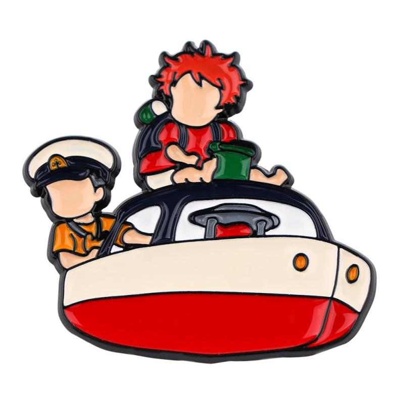 Classic Anime Enamel Pin For Men Badges Lapel Pins For Backpacks Brooch