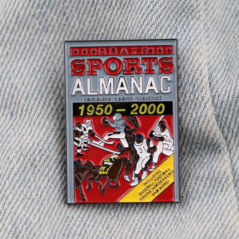 Enamel Brooch Pins Decoration Lapel Pin for Men