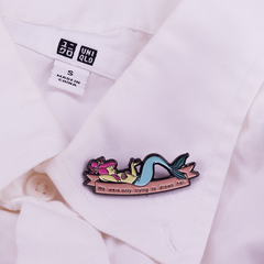 Fantasy Mermaid Brooch For Men