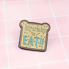 Bear Shaped Bread Chip Jewelry Brooch