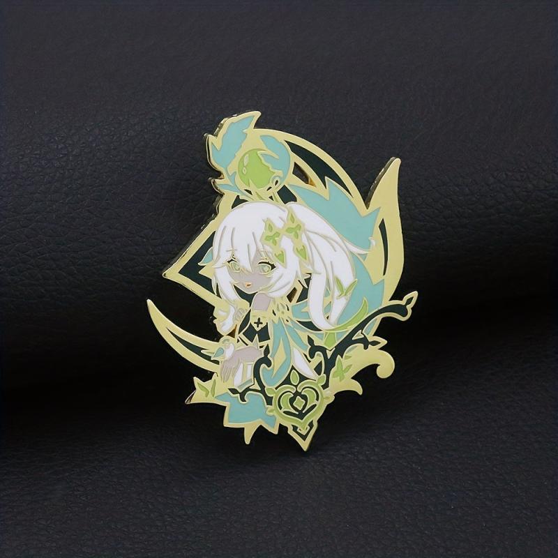 Metal Enamel Badge Cosplay Props Brooch Pin Party Costume Decoration Jewelry