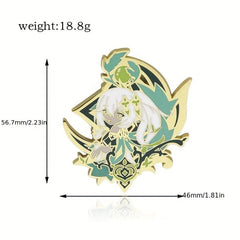 Metal Enamel Badge Cosplay Props Brooch Pin Party Costume Decoration Jewelry