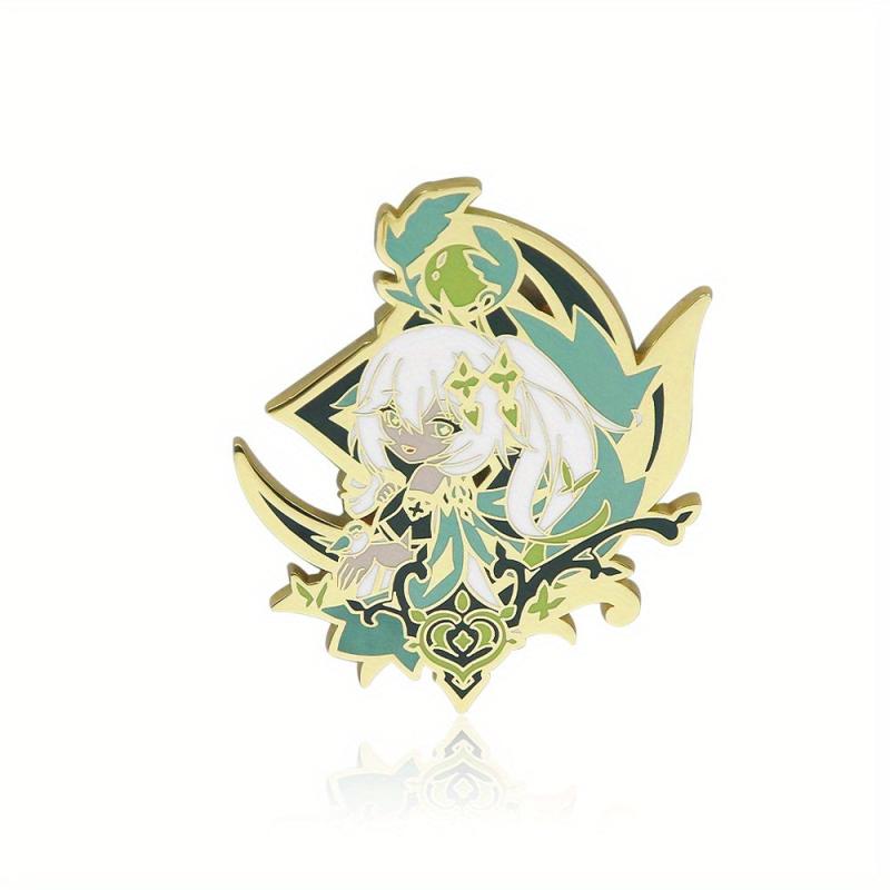 Metal Enamel Badge Cosplay Props Brooch Pin Party Costume Decoration Jewelry