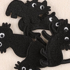 9pcs Cat Embroidery DIY Patch For Clothes Backpack Hat
