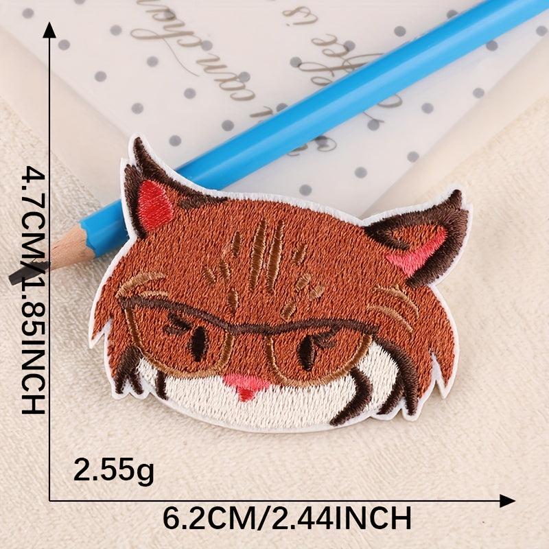 3pcs Cat Embroidery DIY Patch Decorative Accessories For Clothes Backpack