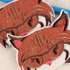 3pcs Cat Embroidery DIY Patch Decorative Accessories For Clothes Backpack