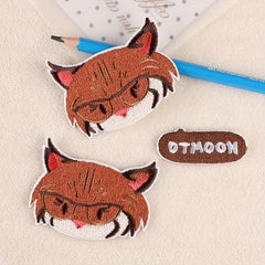 3pcs Cat Embroidery DIY Patch Decorative Accessories For Clothes Backpack