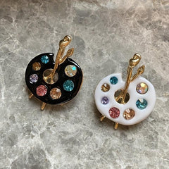 Artist Palette Brooch Pin For Men