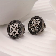 Men's Metal Suit Brooch Shirt Dress Brooch