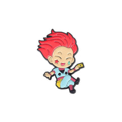Anime Character Enamel Lapel Pin for Jackets Hats Scarves