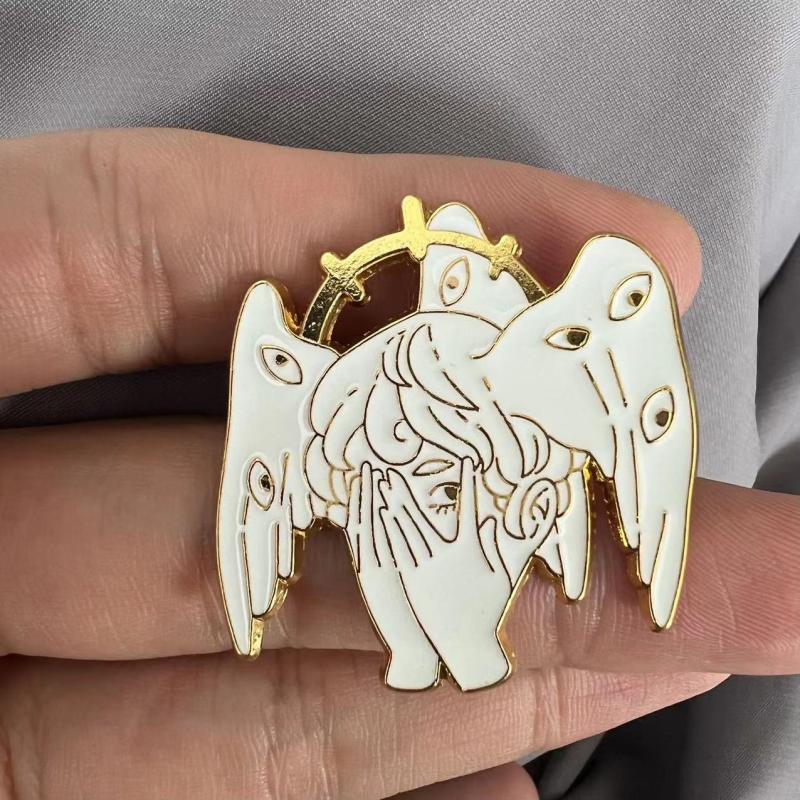 Magic Horror Moon Enamel Pin Set