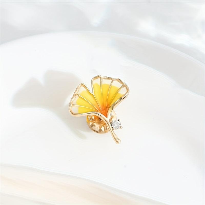 Maple Leaf Shape Brooch Pin Jackets Dress Suit Hats Scarves Pants Jewelry