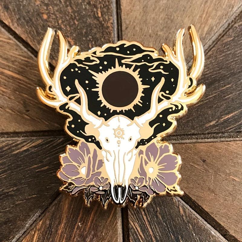 Anime Plum Blossom Deer Brooch Bracelet For Men