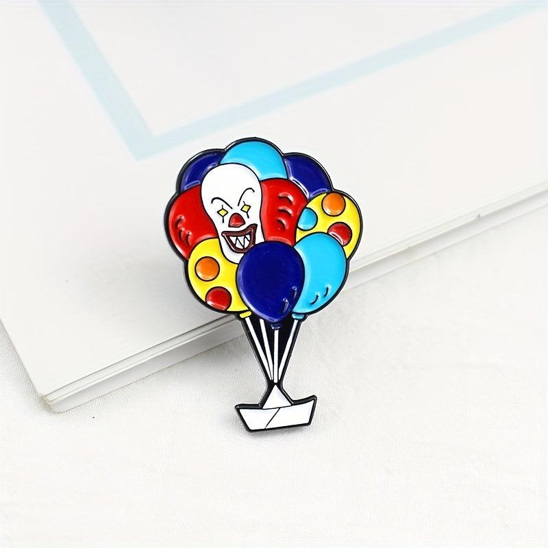 Ghost Balloon Brooch Pin for Backpacks