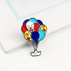 Ghost Balloon Brooch Pin for Backpacks