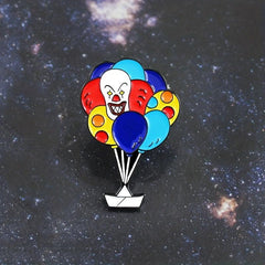 Ghost Balloon Brooch Pin for Backpacks