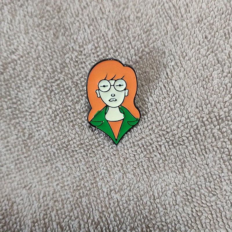 Cartoon Head Brooch Pin for Clothing Accessories