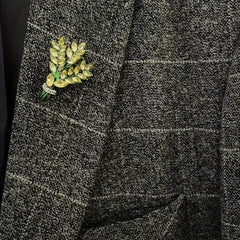 Lavender Brooch For Men Temperament Sense Niche Sweater Corsage Pin