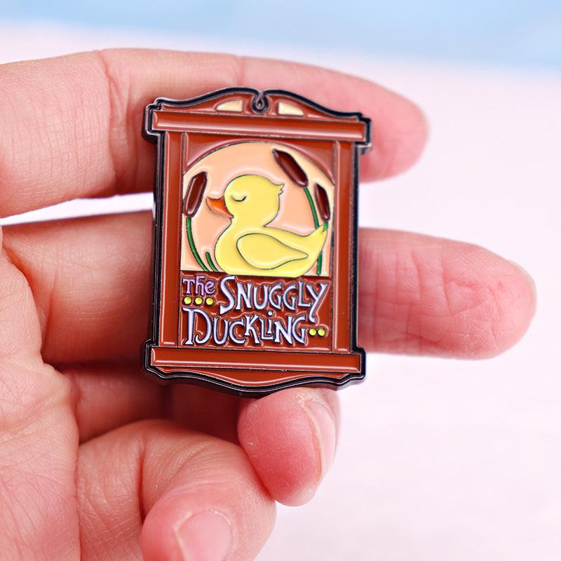 Duck Enamel Pin Badges Brooches Lapel Pins For Backpacks Jewelry