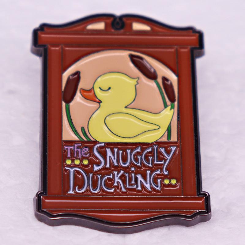 Duck Enamel Pin Badges Brooches Lapel Pins For Backpacks Jewelry
