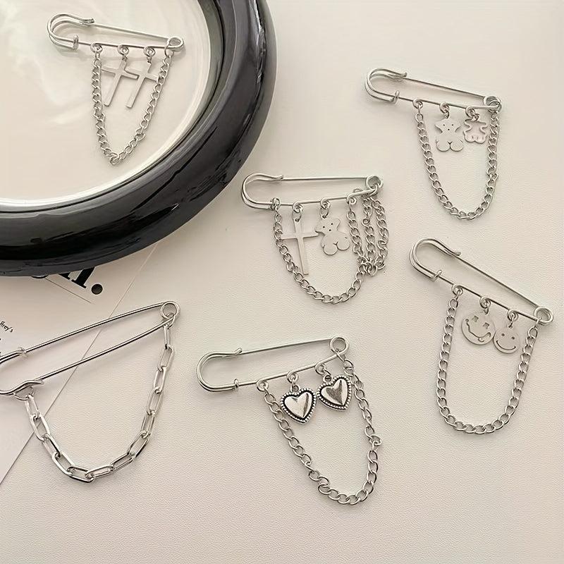 Bear Brooch Retraction Waist Buckle Clothing Accessories Elastic Adjustment