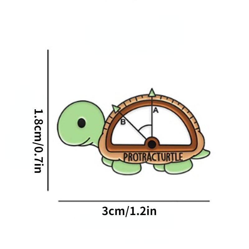 Math Formula Small Animal Brooch Pins