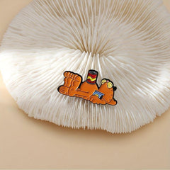 Alloy Emblem Cartoon Wrapping Backpack Clothing Decoration Toy Couple Gift