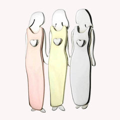 Sister Brooch Pin Women Figurine Brooch Pin Gift For Friends