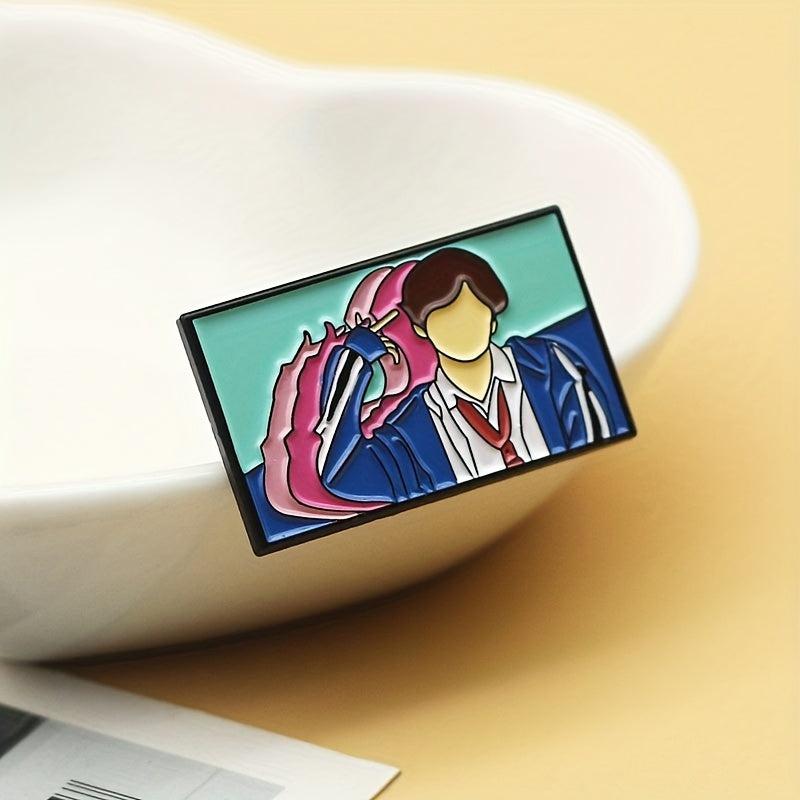 LGBT Enamel Brooch Pins for Men