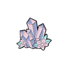 Cartoon Gem Diamond Goblet Brooch For Men