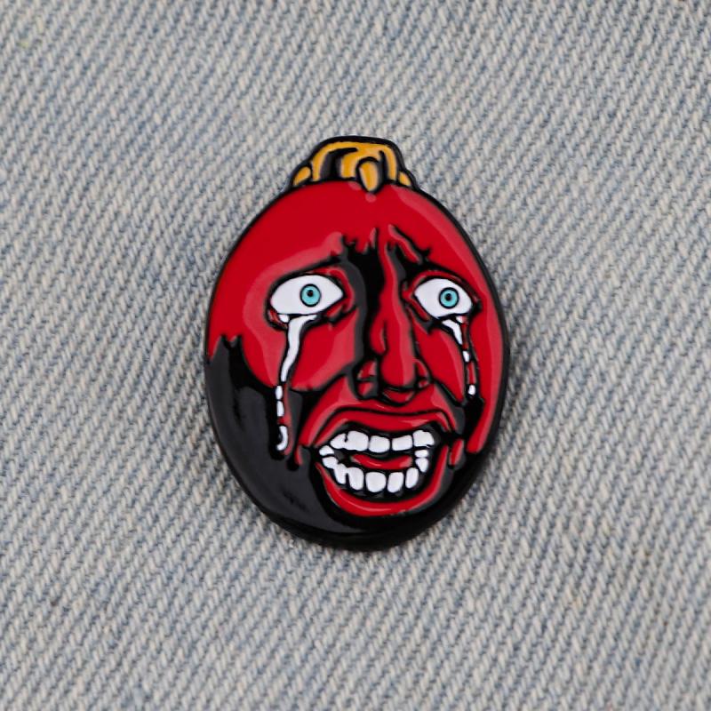 Anime Enamel Badges Brooches For Men Lapel Pins Backpacks Jewelry