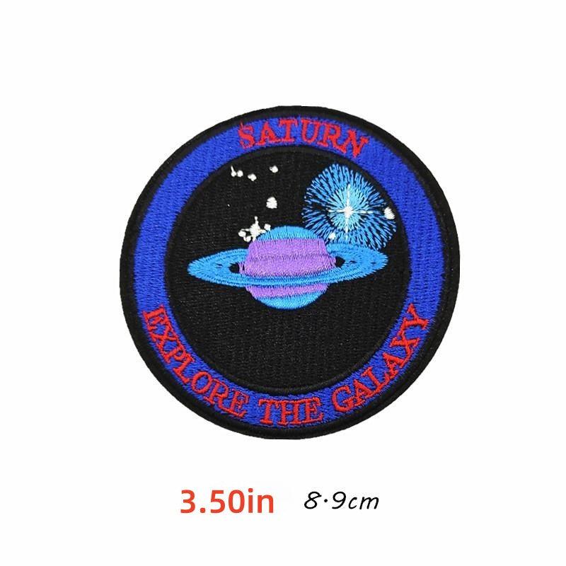 Space Astronaut Cartoon Iron On Patch Sew On Applique