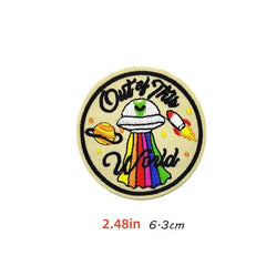 Space Astronaut Cartoon Iron On Patch Sew On Applique