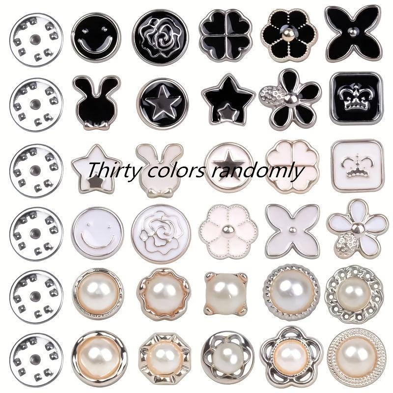 30pcs Enamel Lapel Pins Men's Brooch