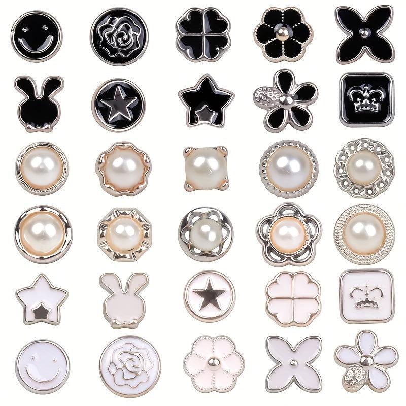 30pcs Enamel Lapel Pins Men's Brooch