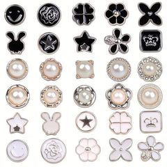 30pcs Enamel Lapel Pins Men's Brooch