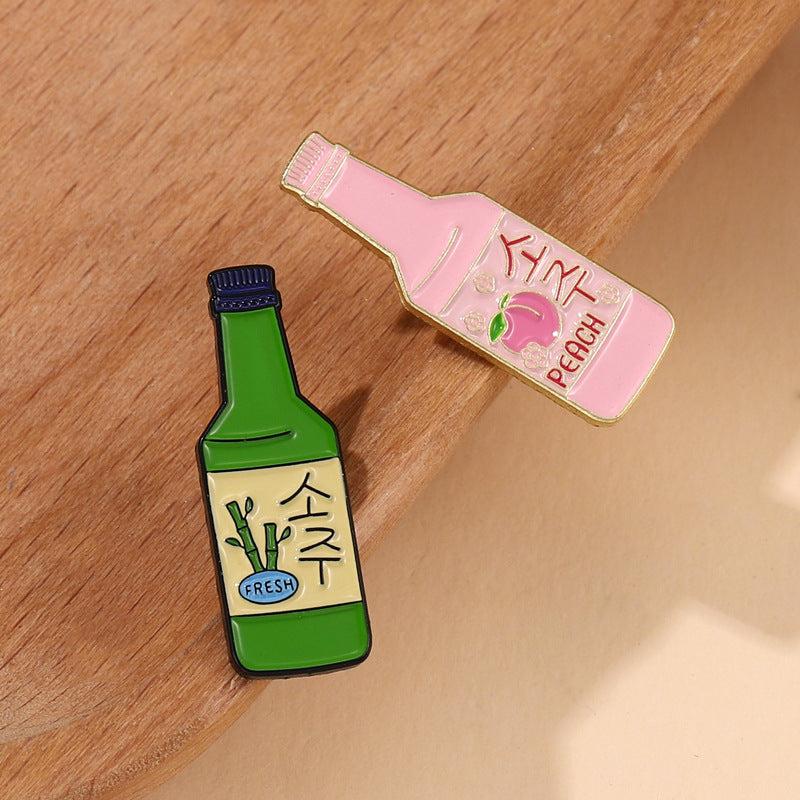 Wine Bottle Brooch Backpacks Jackets Hats Scarves Pants Accessories Jewelry
