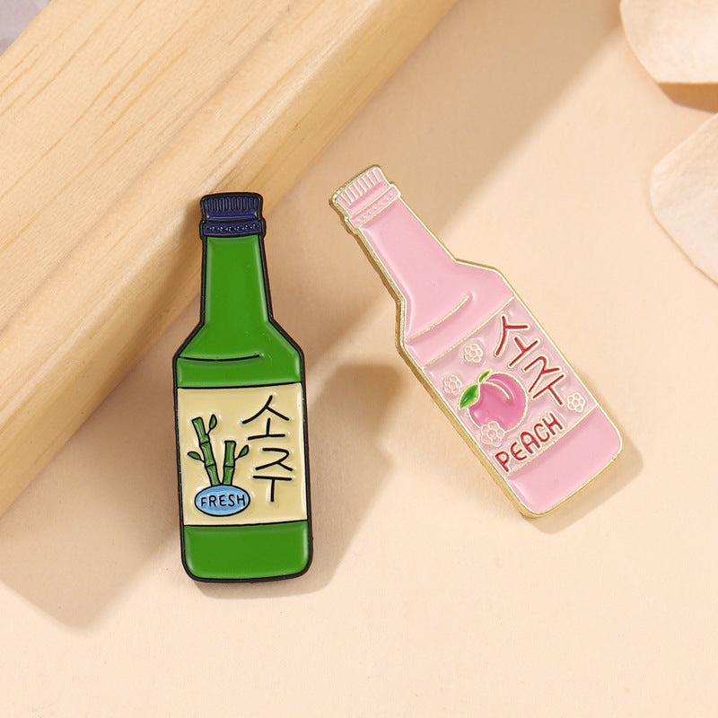 Wine Bottle Brooch Backpacks Jackets Hats Scarves Pants Accessories Jewelry