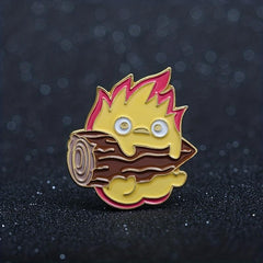 Cartoon Oil Dripping Brooch, Unique Clothing Accessory