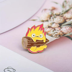 Cartoon Oil Dripping Brooch, Unique Clothing Accessory