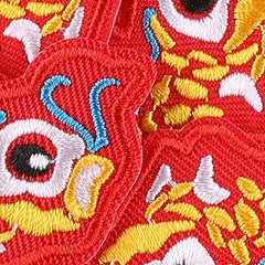 6pcs Fish Embroidery DIY Patch Decorative Accessories For Clothes Backpack Hat