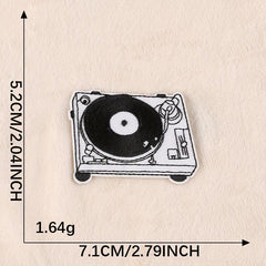 5pcs Boys Vintage Shoes Embroidery DIY Patch for Clothes Backpack Hat