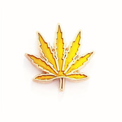 3pcs Leaf Brooch Enamel Lapel Pin