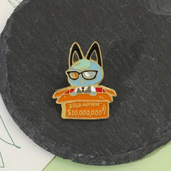 Magic Cat Brooch Cartoon Anime Pin Jewelry Accessories